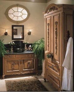 Cabernet浴室Wood-Mode